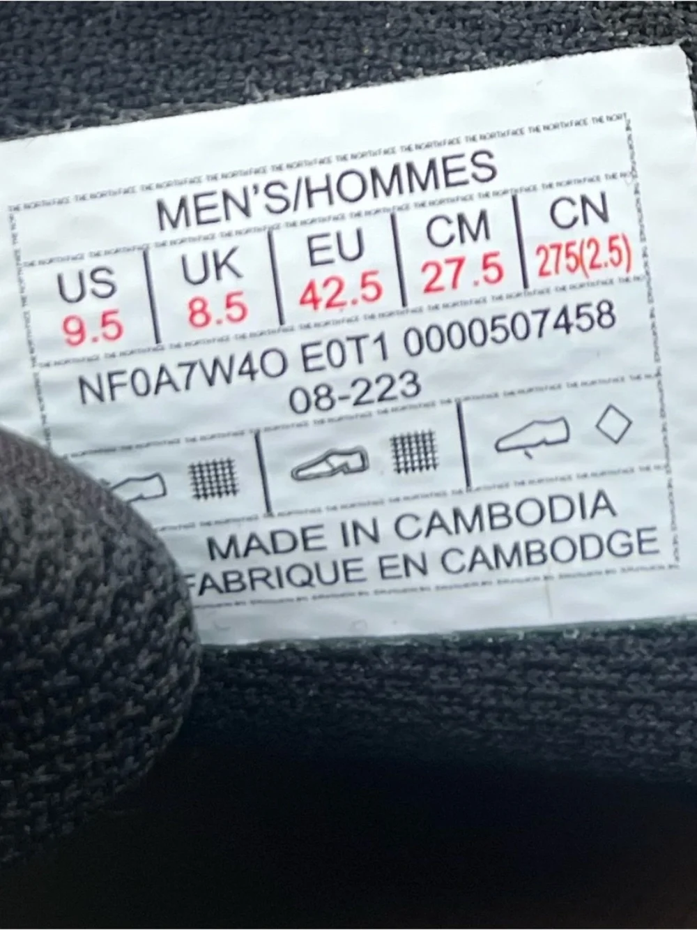 The Northface NSE Chukkas